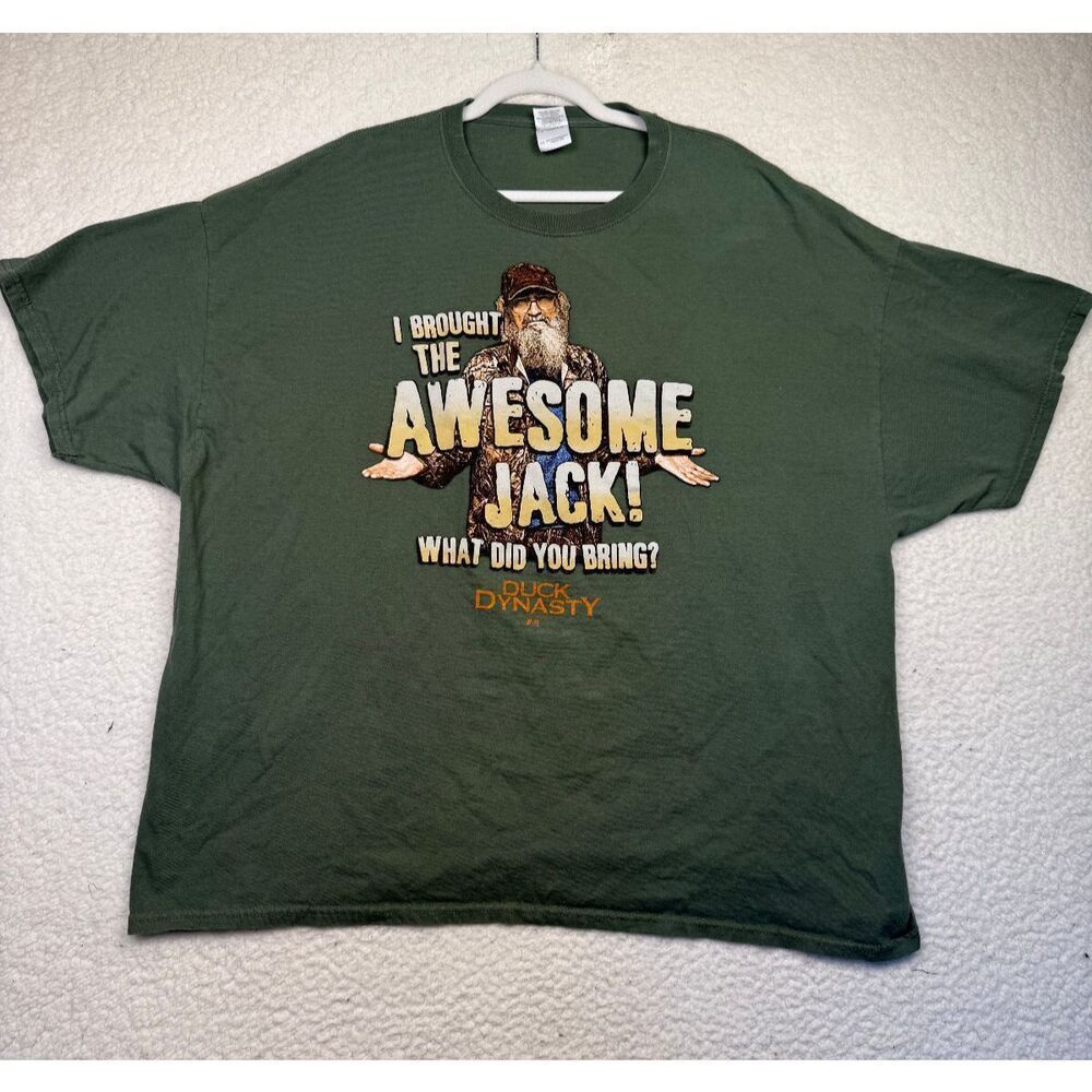 DUCK DYNASTY Uncle Si‎ "I Brought The Awesome Jack..." SS T Shirt 3XL Cotton